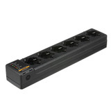 6-Pocket Multi-Unit Charger for TLK 110 / TLK 100 / SL Series