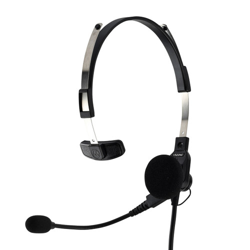 Lightweight Single-Muff Headset with Swivel Boom Microphone