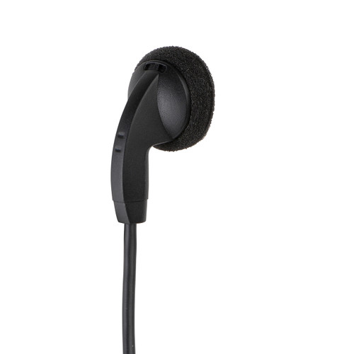Discreet 3.5mm Receive-Only Earpiece with Covered Earbud