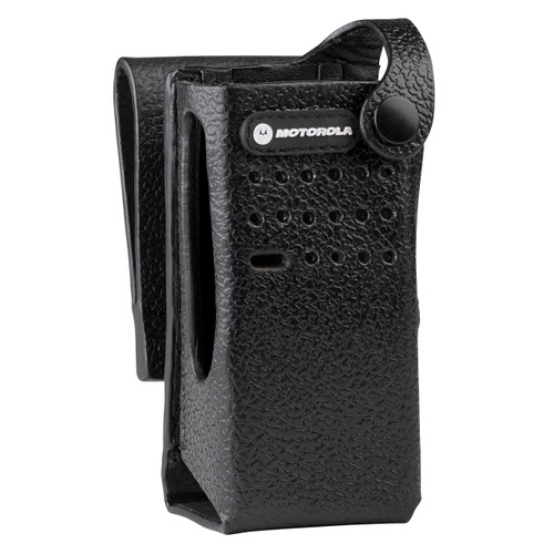Hard-Leather Carry Case with 2.5-Inch Swivel Belt Loop for XPR 3300 Radios