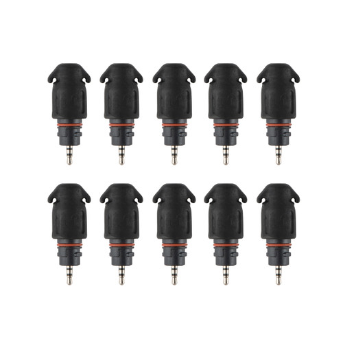 3.5mm Headset Adapters for Wireless PTT Pods – 10 Pack