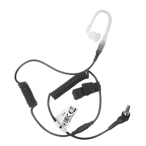3.5mm Receive-Only Xtra Loud Translucent Tube RSM Earpiece
