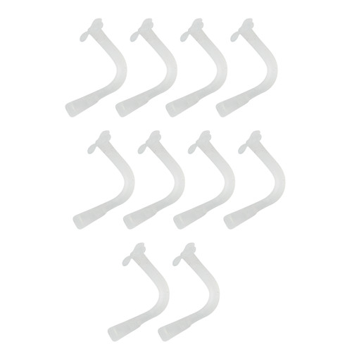 Replacement Clear Ear Tubes for Comfort Earpiece – 10 Pack