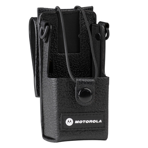 Leather Carry Case with 2.5-Inch Swivel Belt Loop & D-Rings