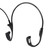 Ultra-Lightweight Bone-Conduction Temple Transducer Headset with Microphone and PTT