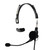 Lightweight Single-Muff Headset with Swivel Boom Microphone