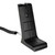 Black Desktop Paddle Microphone for Control Stations