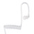 Vertex Standard MH-101A4B 1-Wire Surveillance Earpiece with Clear Acoustic Tube & PTT