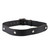 Heavy-Duty 1.75-Inch Black Leather Radio Belt