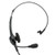 Lightweight Single-Ear Headset with Boom Microphone, PTT and VOX