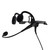 IMPRES Lightweight Temple Transducer Headset with Boom Microphone and PTT