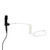 1-Wire Surveillance Kit with Translucent Tube – Black