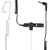 Receive-Only Earpiece with Translucent Tube & 3.5mm Plug – FM / UL Approved