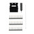 MOTOTRBO Rear Accessory Connector Kit
