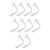 Replacement Clear Ear Tubes for Comfort Earpiece – 10 Pack