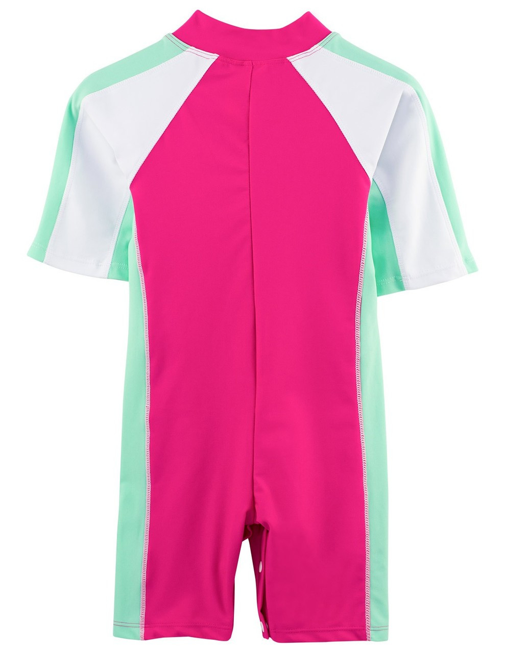 Girls Sun Busters S/S UV 1-Piece Swimsuit Poppy | Girls UV Swimwear
