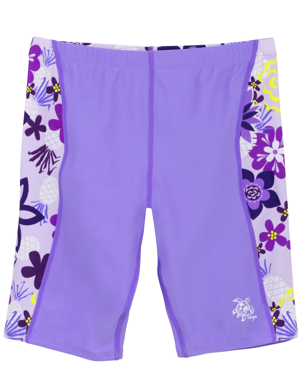 girls long swim shorts