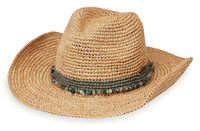 Wallaroo Womens Tahiti Cowboy Hat sage