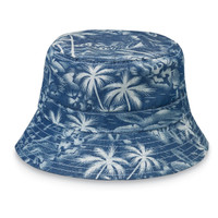 Wallaroo baby aloha upf50 sun hat denim
