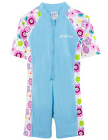 Girls Sun Busters UV 1-piece swimsuit mallowberry