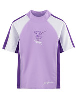 Girls Sun Busters UV Swim shirt rash-guard mimosa