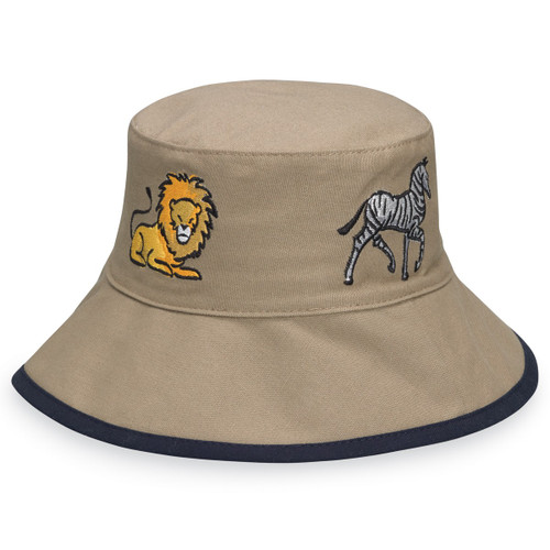Wallaroo Boys safari UPF50+ sun hat