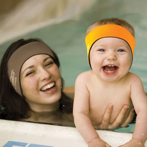 Ear Band-it Ultra swimming headband and earplugs