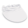 Womens Wallaroo aqua visor cap white