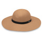 Womans wallaroo UPF50+ elsbeth felt sun hat camel