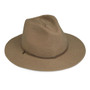 Wallaroo Mens Jasper UPF50+ Sun hat brown check