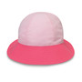 Wallaroo baby girl UPF50+ platypus uv sun hat pink