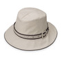 Womens Wallaroo cascade UPF50 water resistant hat taupe