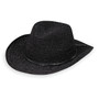Womens Wallaroo Hannah sun hat black
