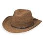 Womens Wallaroo Hannah sun hat caramel