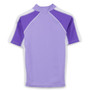 Girls Sun Busters UV swim shirt rash-guard grape_blackberry back