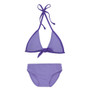 Girls Sun Busters 3-piece ruched swimwear set blackberry bikini