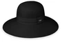 women's wallaroo Margot upf50 hat by Jane Seymour black