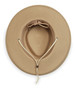 Wallaroo Stevie UPF50+ Hat camel bottom of hat
