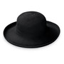 women's Wallaroo Victoria UPF hat black