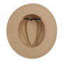 Wallaroo Carmella Newhall unisex hat French beige bottom of hat