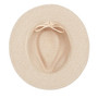Womens wallaroo rio upf50 white beige bottom of hat