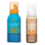 EVY Sunscreen daily defence and SPF50 duo sunscreen pack