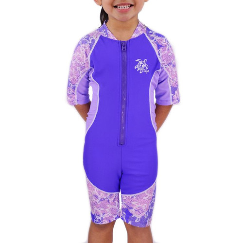 Baby Girls UV Swim Suit Lilac Baby UV Clothing