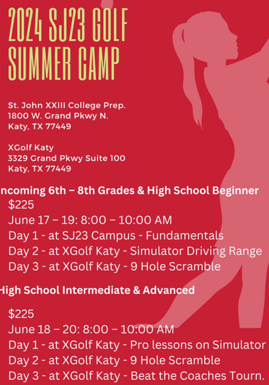 Golf Camp - High School Intermediate & Advanced