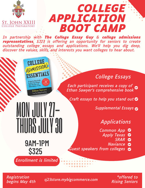 College Essay Boot Camp