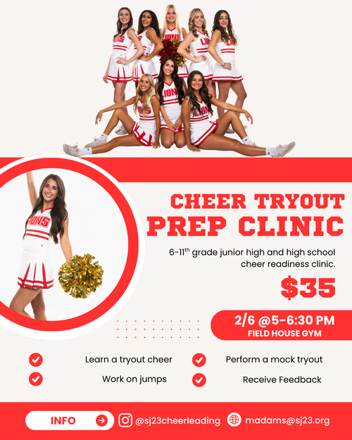 Cheer Tryout Prep Clinic