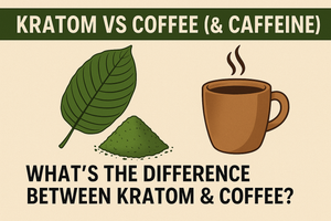 Kratom vs Coffee (& Caffeine): What's The Difference Between Kratom & Coffee?