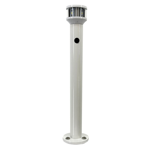 Seaview 12" Fixed Light Post w\/All-Round LED Light [SVLTP12LED]