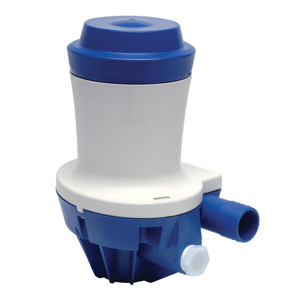 Shurflo by Pentair High Flow 1500 GPH Livewell Pump 24VDC, 4A, 1-1\/8", Dual Port, Submersible [358-101-10]