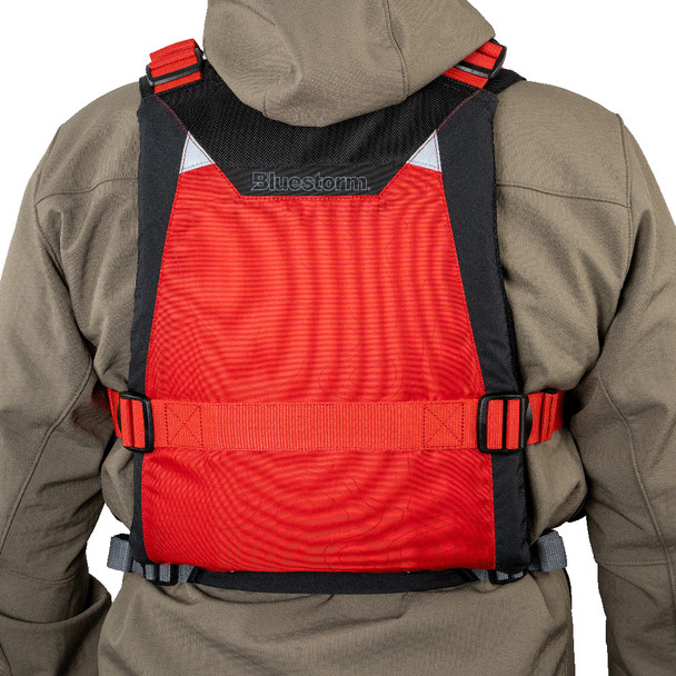 Bluestorm Motive Kayak Fishing Vest - Nitro Red - S\/M [BS-248-RDD-S\/M]